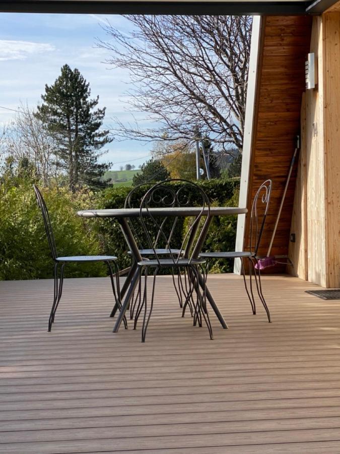 Au-Doux-Altic Chalet Romantique Avec Jacuzzi Et Sauna Métabief Εξωτερικό φωτογραφία